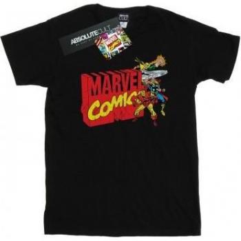 Marvel Comic Style Retro Shirt for Women
