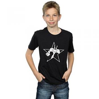 Looney Tunes Boys Sylvester Mono Star T-Shirt