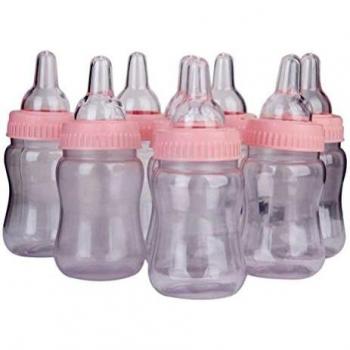 NUOLUX 12 Stk. Kleine Befüllbare Flasche Candy Baby Dusche Begünstigt für Duschen Parteien Geburtstag (Grün)