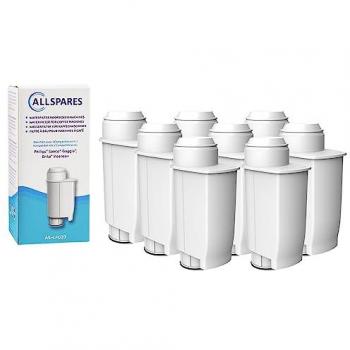 Allspares Filtro Acqua 8x – Ricambio per BRITA e Philips/Saeco