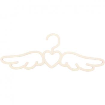 Organisateur de vêtements ménager pour adultes, cintre pliable avec ailes d'animal‑ange