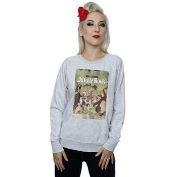 Jungle Book Retro Print Grey Pullover – Women XL