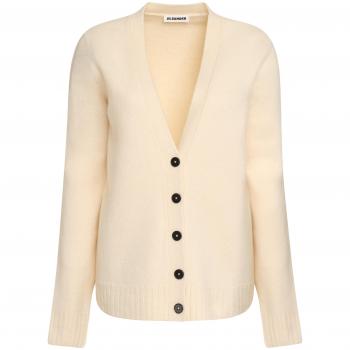 Jil Sander Women's Size 36 Cardigan in Beige