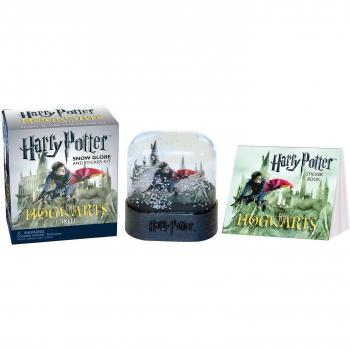 Harry Potter Hogwarts Castle Snow Globe & Sticker Kit New Sealed HARRY POTTER