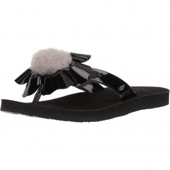 UGG Damen Sandale, Poppy, schwarz, 37 EU