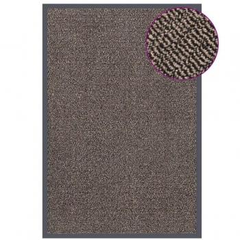 VidaXL Tufted Doormat 80x120 cm Dark Brown
