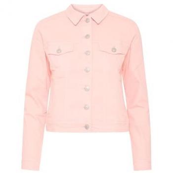 Fransa Votwill 1 Fransa Jeansjacke für Damen in Rosa (38)