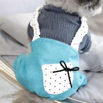Abrigo acolchado para cachorros y gatos
