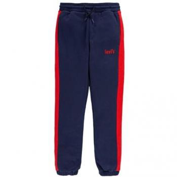 Pantaloni Levi's Kids Varisty Navale Academy 10 Anni in Tessuto Azzurro