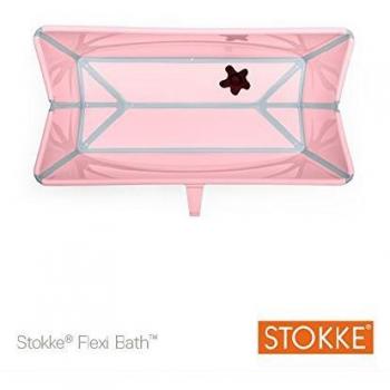 Faltbare Babywanne Stokke Flexi Rosa