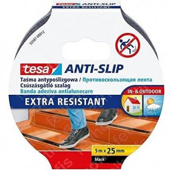 Cinta adhesiva de seguridad antideslizante TESA 25mm x 5m