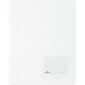 Extra Wide A4 Durable Flat File in Translucent White Color