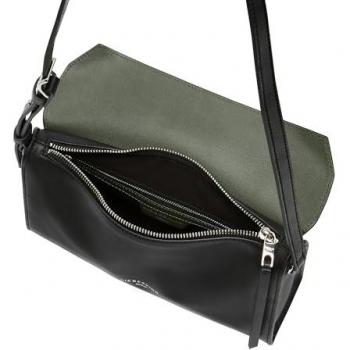 Liebeskind Lora S Leather Shoulder Bag 27 cm Black