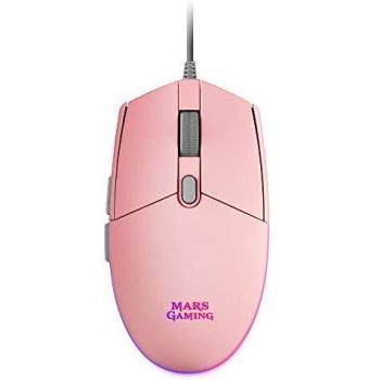 Mouse Gaming Rosa 3200 DPI RGB Flow MARS GAMING