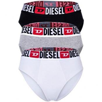 Diesel – Ensemble 3 Shorts Taille Haute Côtelé Femme Polychrome S