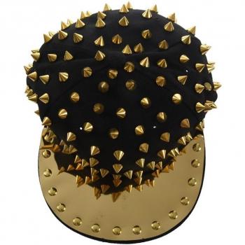 Punk Black Studded Hat