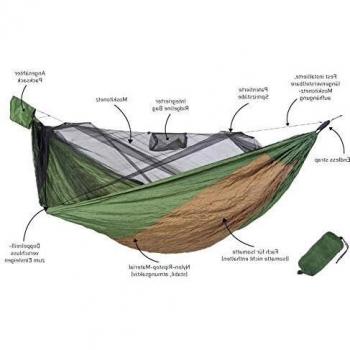 Amaca Doppia Amazonas Adventure Hero con Isomattenfach