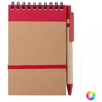 Blocs de Notes BigBuy 143190 – Stylo et Anneaux, 70 Feuilles Bleues