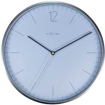 NeXtime Wanduhr Metall und Kunststoff