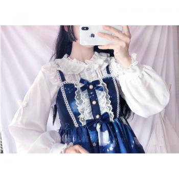 Vestido de Niña con Encaje y Volantes