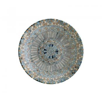Bonna Piatto fondo Luca Mosaic 1000ml 23x4 cm blu chiaro
