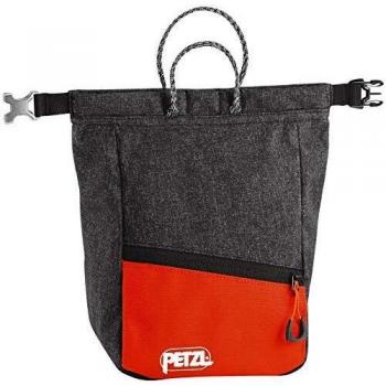 Petzl Sakab Chalk Bag Grey / Red