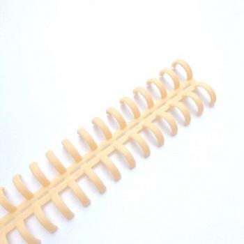 10PCS 25-Hole Plastic Spiral Binding Rings for School Supplies