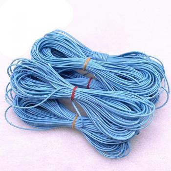 Cordón para fabricación de joyas azul claro 0,5-2,0mm
