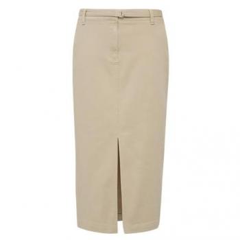 S.OLIVER Schmaler Midi-Rock Beige Größe 40