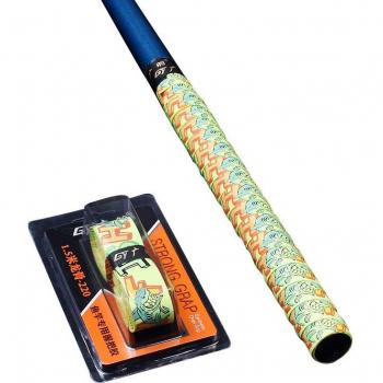 Bandes antidérapantes multicolores pour raquettes de badminton, 2 pièces