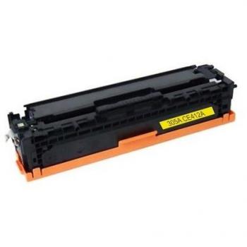 Toner HP 305A Amarelo Compatível CE412A