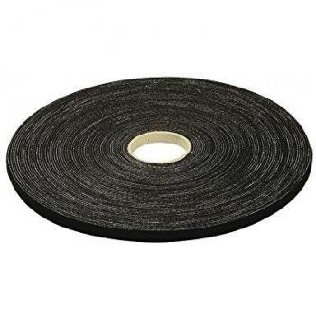 Nastro Di Montaggio In Velcro Nero 20mm × 10m