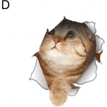 Animal Toilet Lid Cover Decal