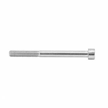 Pack 12 vis à tête hexagonale choquée 6 pans M6 x 75 mm chromées