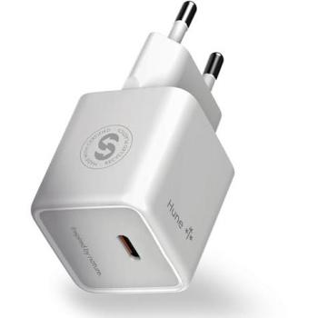 Cargador Rápido Hune Eco 20W Blanco Nieve