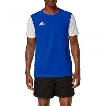 Adidas Men's Estro 19 Soccer Top, Bold Blue, XS
