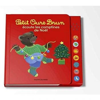 Petit Ours Brun écoute les comptines de Noël