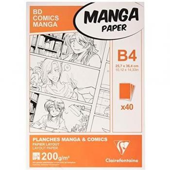 Clairefontaine 94049C Papier Dessin B4