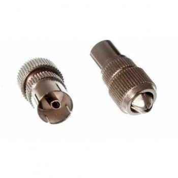 Reliable Female Coaxial TV Aerial Connector Plugs