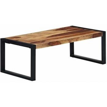 Massivholz Couchtisch 110x60x40 cm