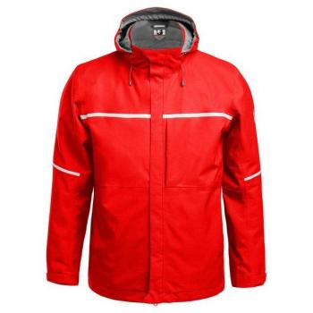 Qualitex Wasserdichte Hardshelljacke rot für Herren