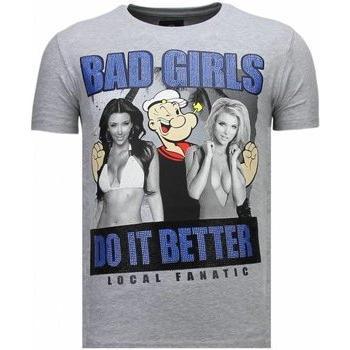 Local Fanatic T-Shirt Bad Girls Forever Strass