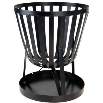 Set lounge in vimini Norway grigio Pure Garden & Living