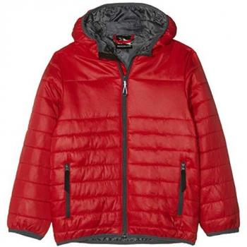 Regatta Boys & Girls Stormforce Lightweight Durable Padded Coat in Red