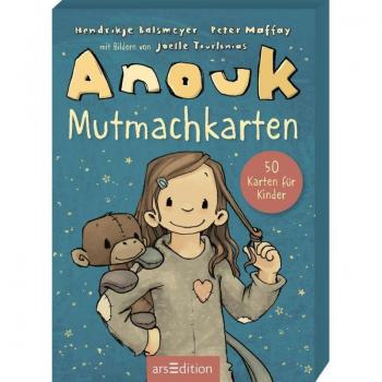Anouk – Mutmachkarten: Kartenbox mit 50 Affirmationskarten für Kinder | Geschenk für alle Fans des Bestsellers von Hendrikje Balsmeyer & Peter Maffay