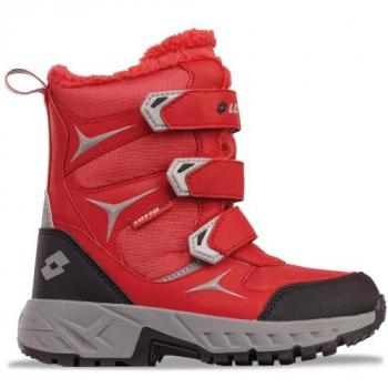 Chaussures d'Hiver Enfant Lotto Pinecreek Tex K Rouge