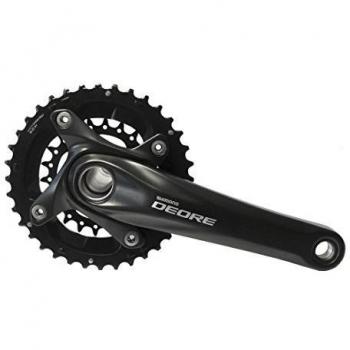 Bielas Shimano Deore FC-M617 175mm 24x38 Negro