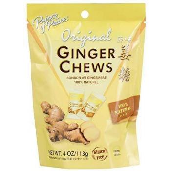 Prince of Peace Ginger Candy Chews 113g Gluten Free