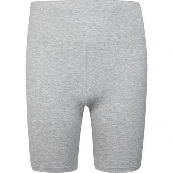Shorts Converse Niña con Brillo Alto Cuello Biker Gris
