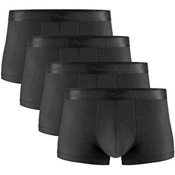 David Archy Männer‑Unterwäsche – 4er Multipack Microfaser Modal